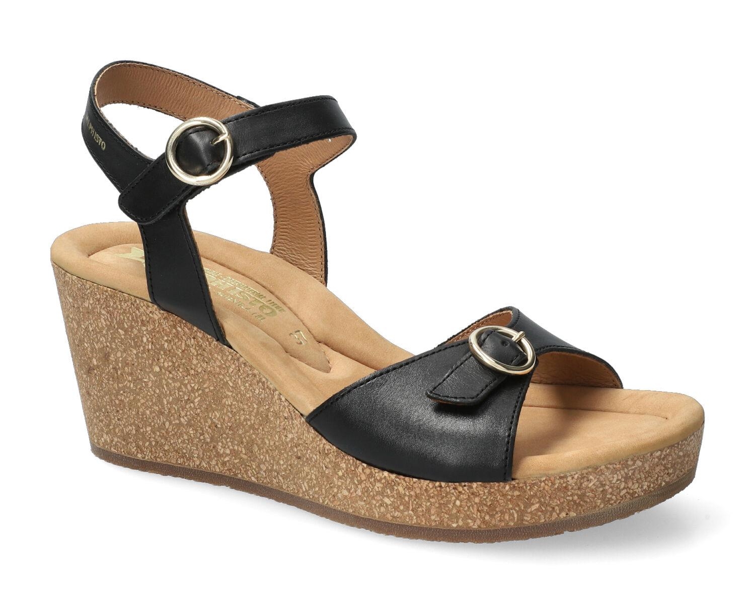 sandales femme modèle Natalya Noir - Mephisto